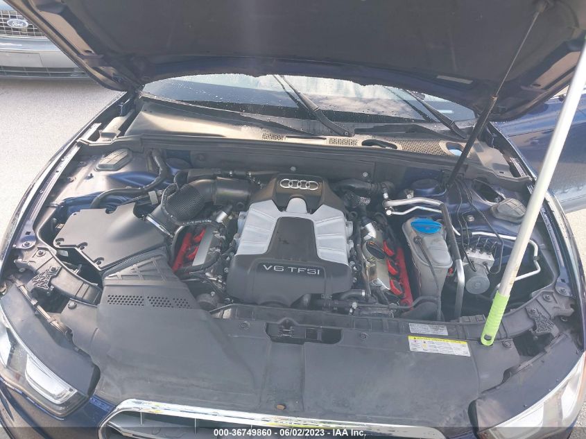 2013 AUDI S5 PREMIUM PLUS WAUCGAFR1DA041805