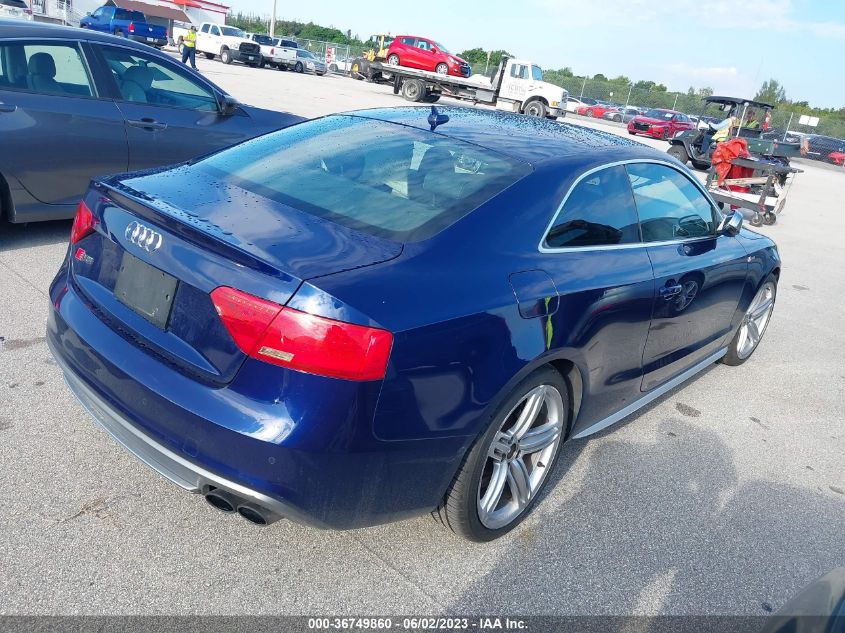 2013 AUDI S5 PREMIUM PLUS WAUCGAFR1DA041805