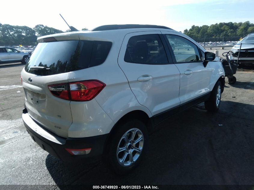 2020 FORD ECOSPORT SE - MAJ6S3GL2LC318572