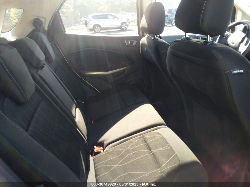 2020 FORD ECOSPORT SE - MAJ6S3GL2LC318572