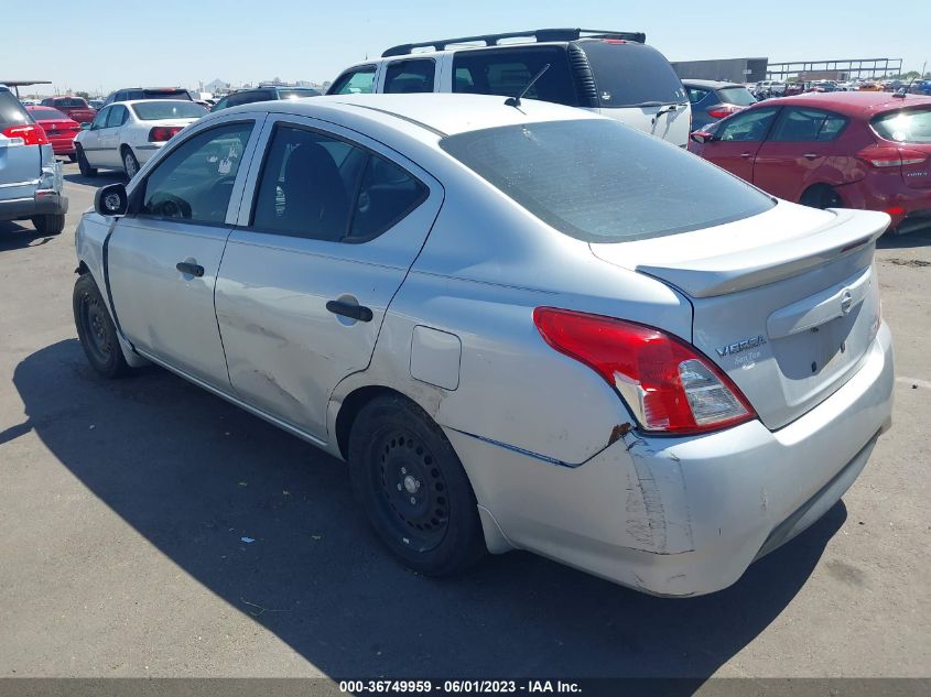 2015 NISSAN VERSA S PLUS - 3N1CN7AP5FL922393