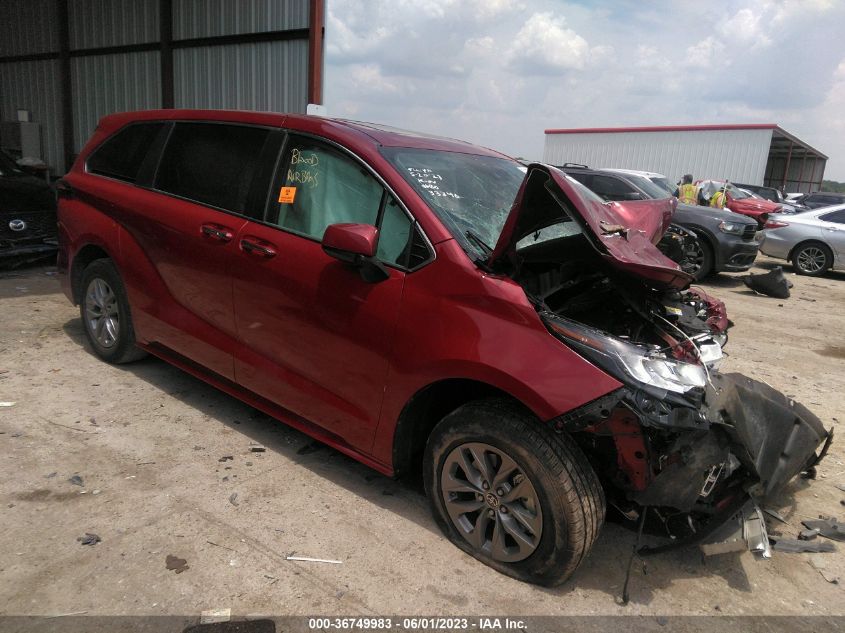 5TDYRKEC3NS091423 Toyota Sienna XLE