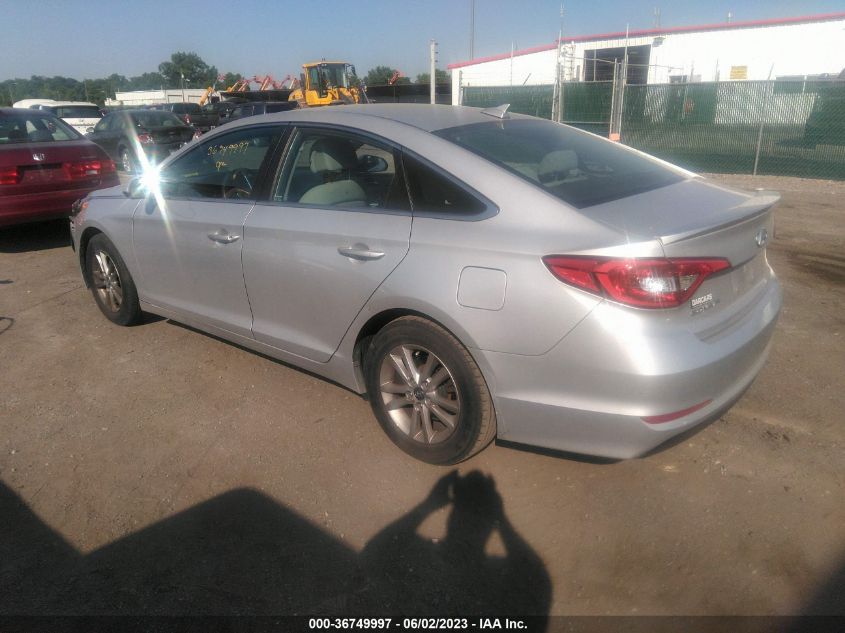 2016 HYUNDAI SONATA 2.4L SE - 5NPE24AF7GH331231