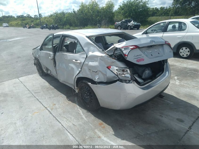 2015 TOYOTA COROLLA LE - 2T1BURHE4FC285060