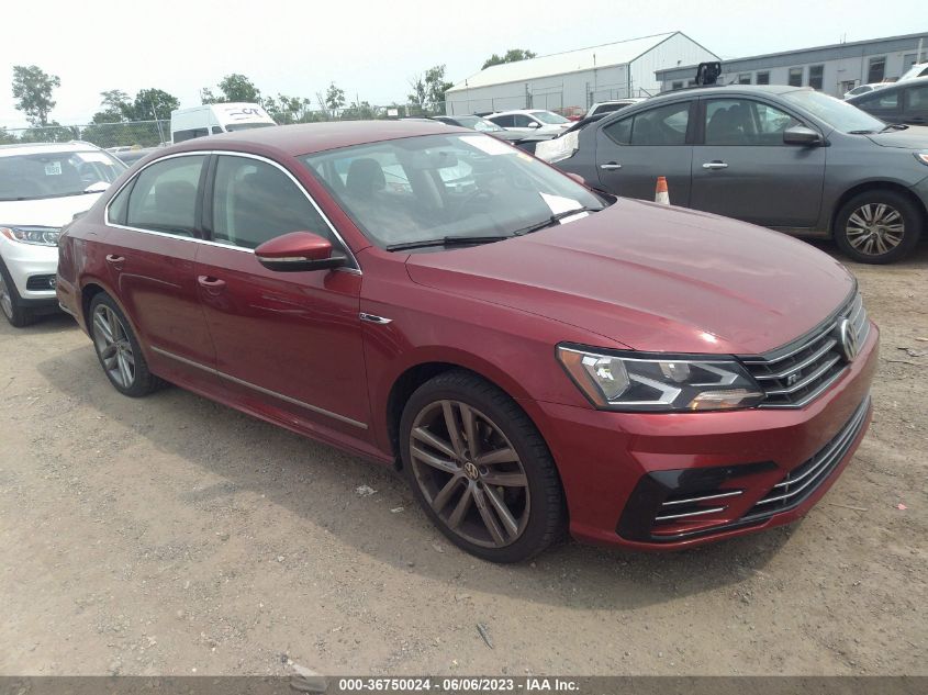 2017 VOLKSWAGEN PASSAT R-LINE W/COMFORT PKG - 1VWDT7A37HC033286