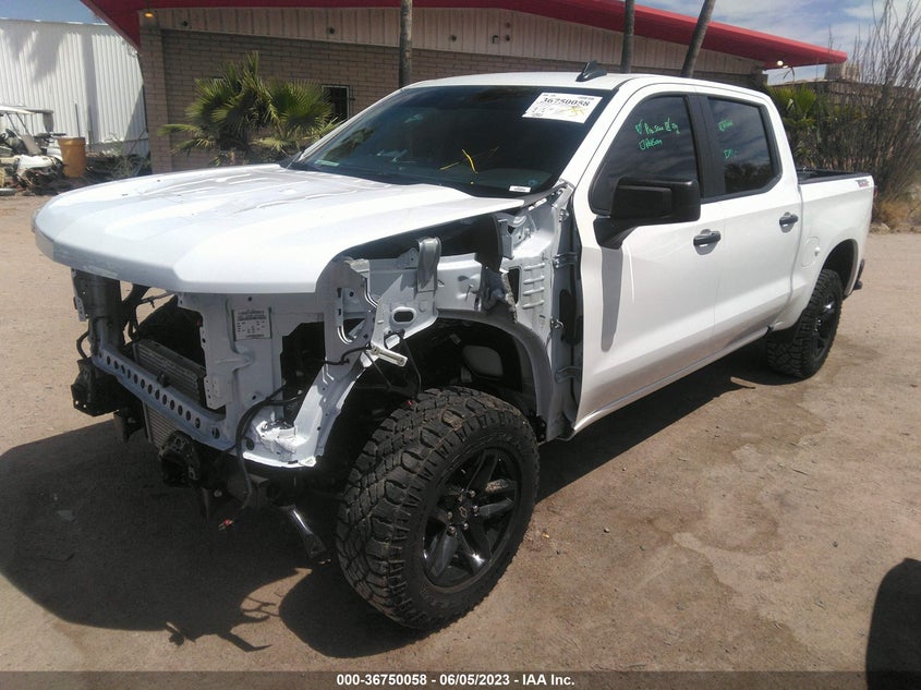 VIN 3GCPDCEK5PG204345 2023 CHEVROLET SILVERADO 1500 CUSTOM TRAIL BOSS