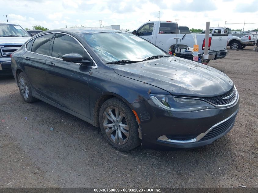 2015 CHRYSLER 200 LIMITED - 1C3CCCAB1FN754904