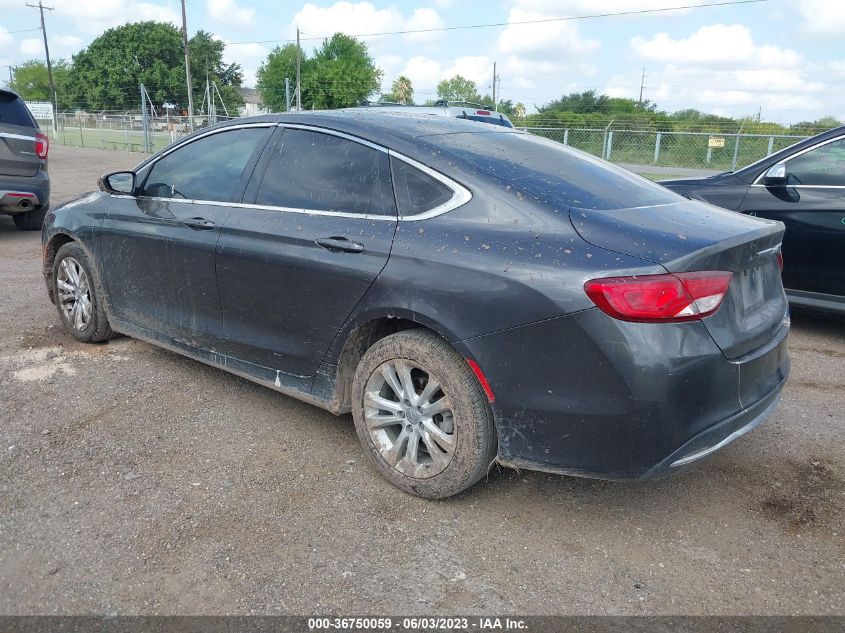 2015 CHRYSLER 200 LIMITED - 1C3CCCAB1FN754904