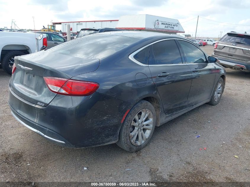 2015 CHRYSLER 200 LIMITED - 1C3CCCAB1FN754904