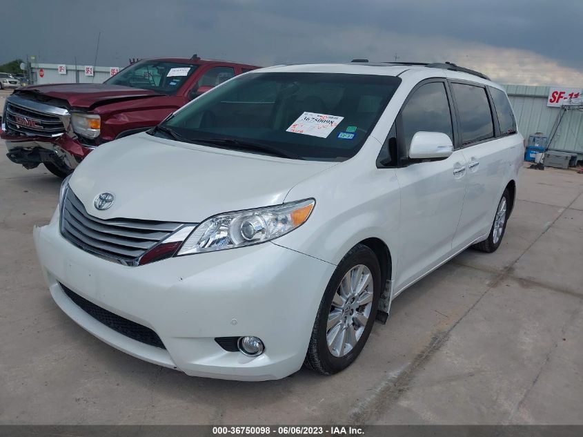 2014 TOYOTA SIENNA LTD - 5TDYK3DC2ES414694