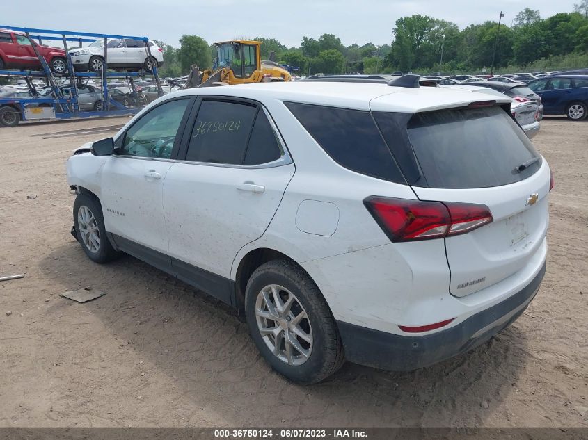 2022 CHEVROLET EQUINOX LT - 3GNAXUEV8NL220788