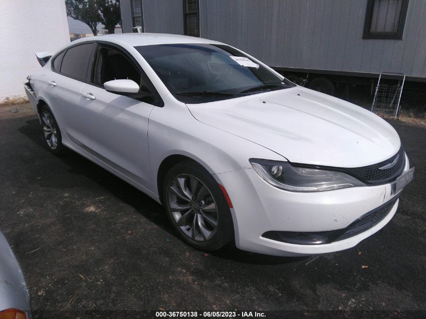 2015 CHRYSLER 200 S - 1C3CCCBB9FN747262