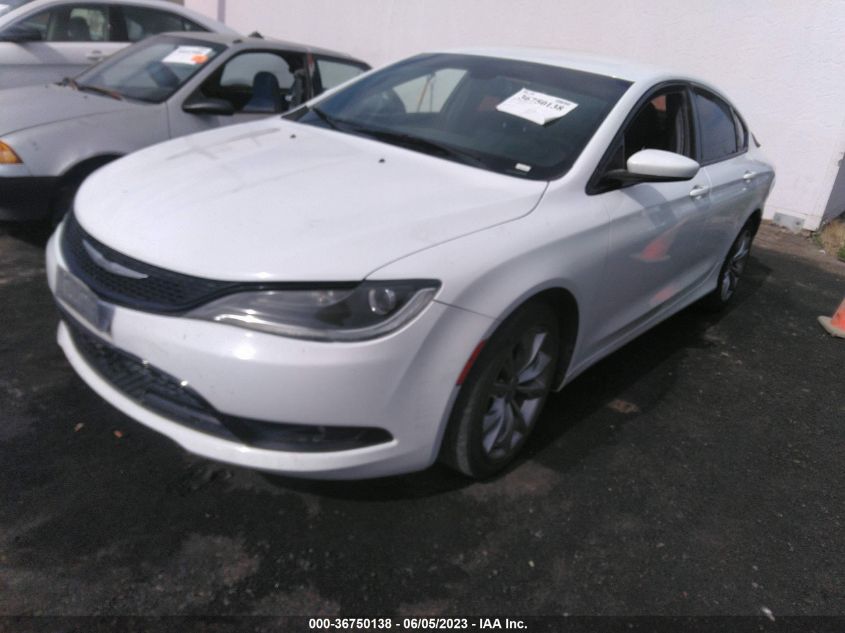 2015 CHRYSLER 200 S - 1C3CCCBB9FN747262