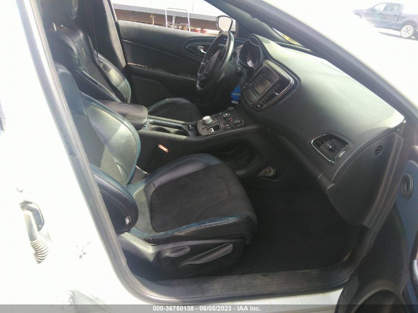 2015 CHRYSLER 200 S - 1C3CCCBB9FN747262