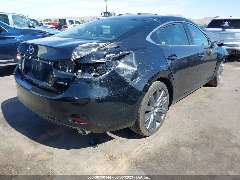 VIN JM1GL1VM1M1605555 2021 MAZDA MAZDA6 TOURING
