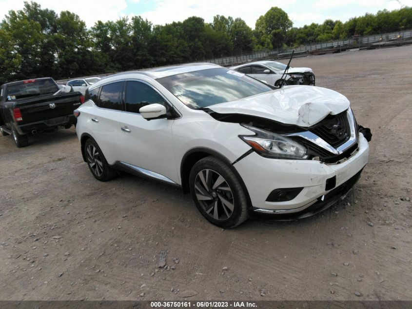 2015 NISSAN MURANO PLATINUM - 5N1AZ2MGXFN264847