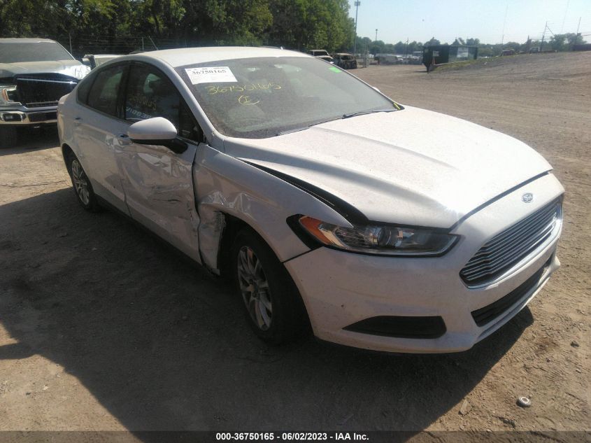 2016 FORD FUSION S - 3FA6P0G75GR313067