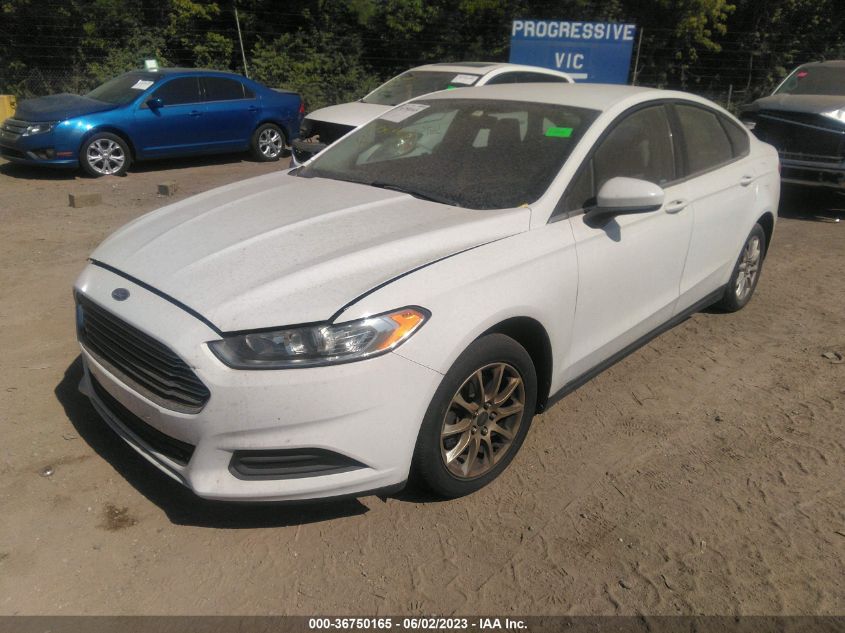 2016 FORD FUSION S - 3FA6P0G75GR313067