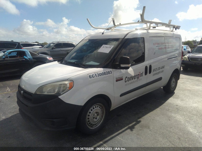 VIN ZFBERFAB2H6E68650 2017 RAM PROMASTER CITY CARGO VAN TRADESMAN