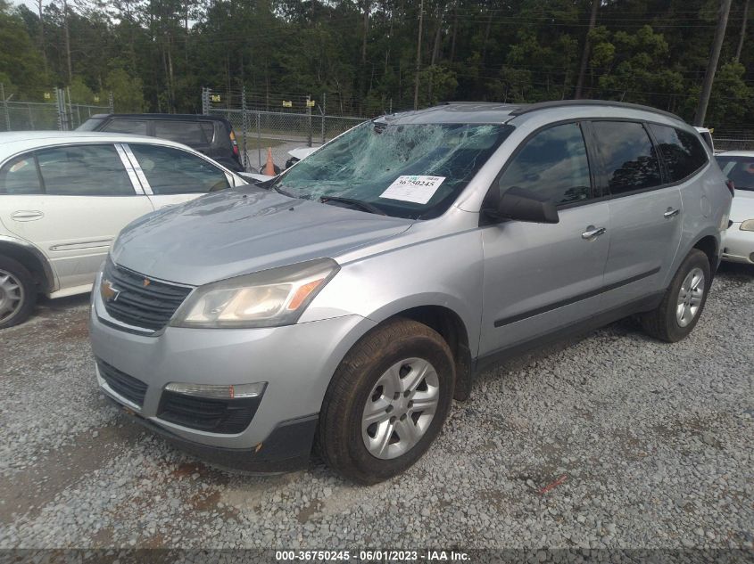 2013 CHEVROLET TRAVERSE LS - 1GNKRFKD6DJ263621
