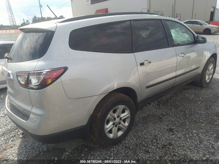 2013 CHEVROLET TRAVERSE LS - 1GNKRFKD6DJ263621