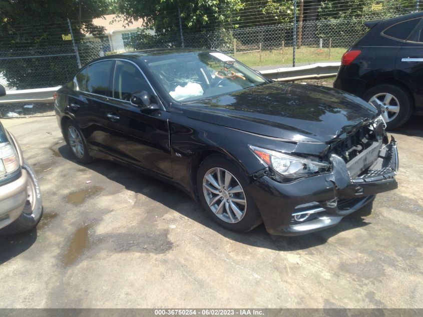 2016 INFINITI Q50 3.0T PREMIUM - JN1EV7AR5GM342255