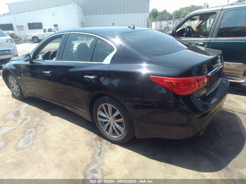 2016 INFINITI Q50 3.0T PREMIUM - JN1EV7AR5GM342255