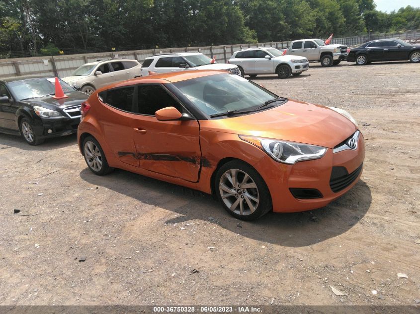 2016 HYUNDAI VELOSTER - KMHTC6AD9GU295235