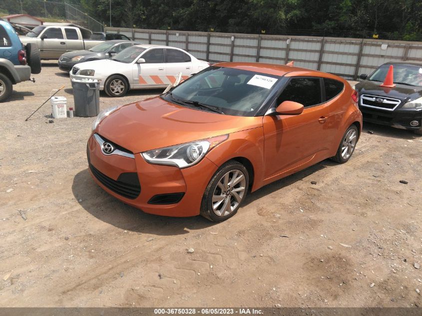 2016 HYUNDAI VELOSTER - KMHTC6AD9GU295235