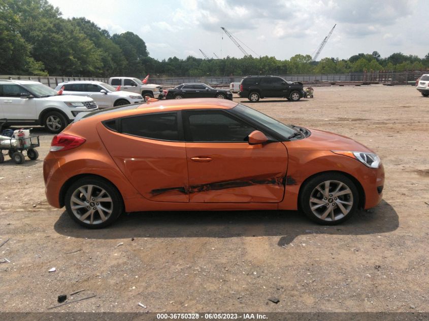 2016 HYUNDAI VELOSTER - KMHTC6AD9GU295235