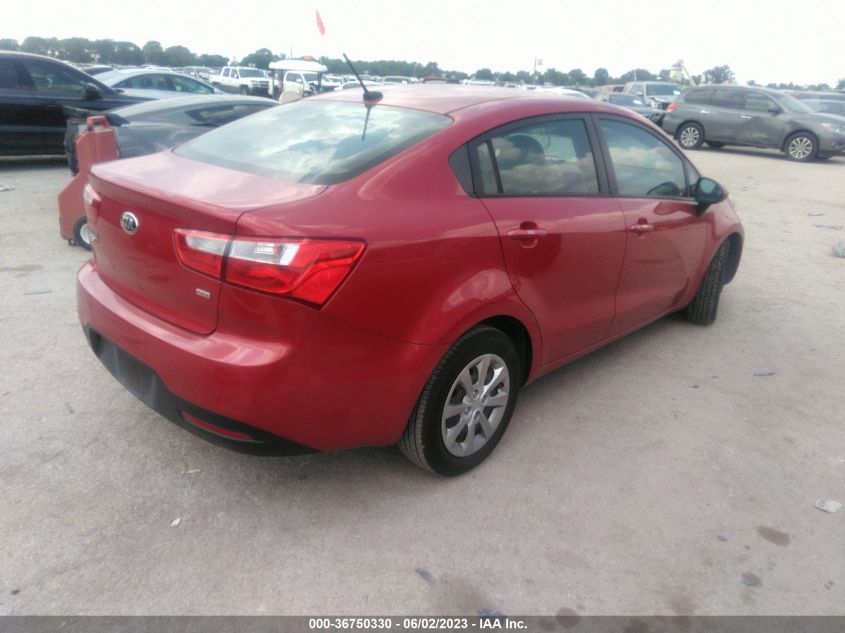 2015 KIA RIO LX - KNADM4A37F6440337