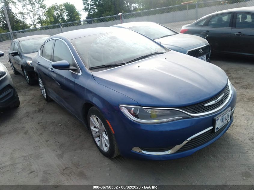 2016 CHRYSLER 200 LIMITED - 1C3CCCABXGN186895