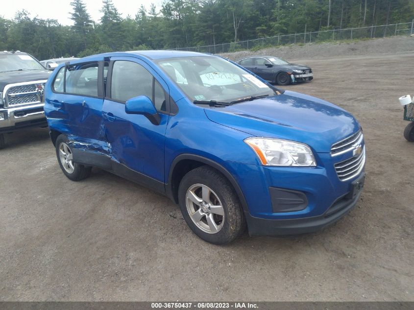 2016 CHEVROLET TRAX LS - KL7CJNSB1GB757412