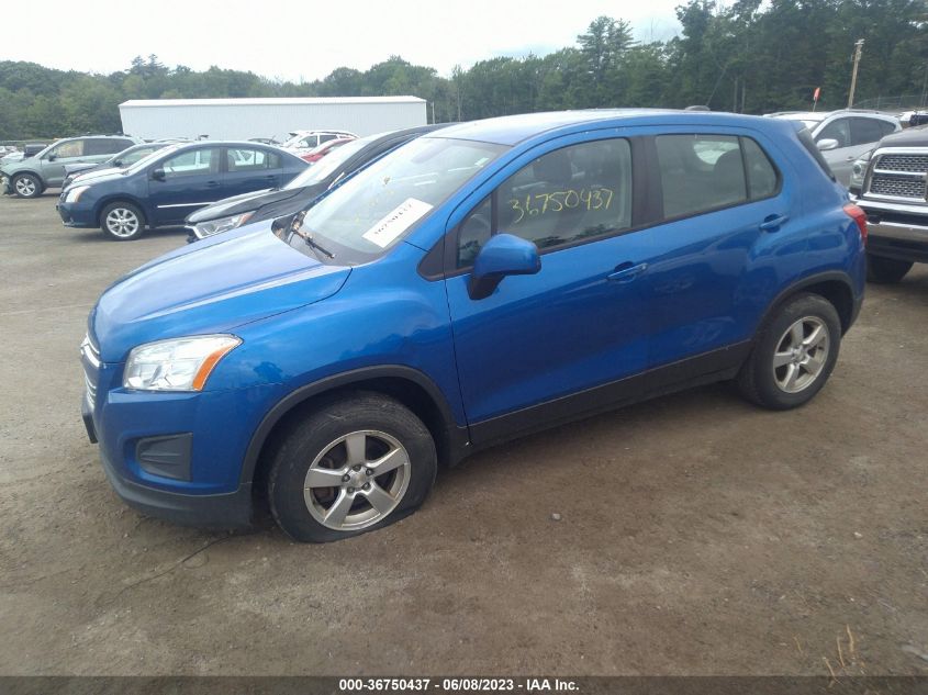 2016 CHEVROLET TRAX LS - KL7CJNSB1GB757412