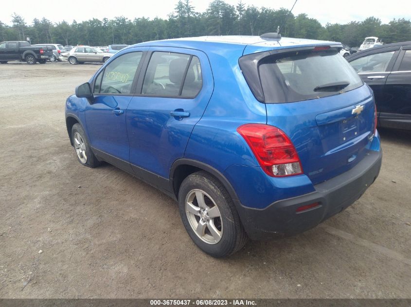 2016 CHEVROLET TRAX LS - KL7CJNSB1GB757412
