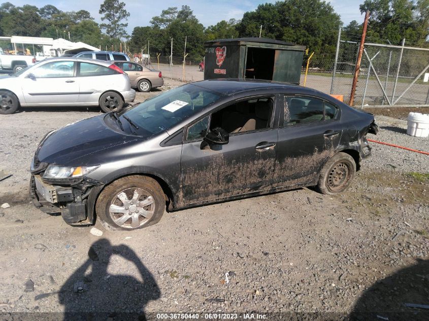 2013 HONDA CIVIC SDN LX - 2HGFB2F52DH598520