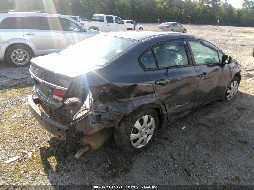 2013 HONDA CIVIC SDN LX - 2HGFB2F52DH598520