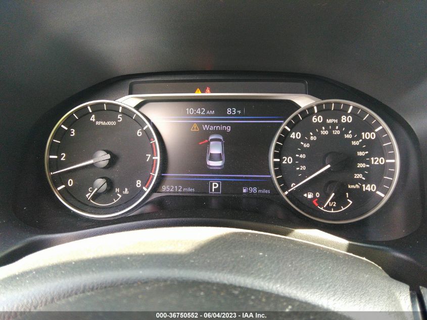 2020 NISSAN ALTIMA 2.5 SR - 1N4BL4CV0LN303405