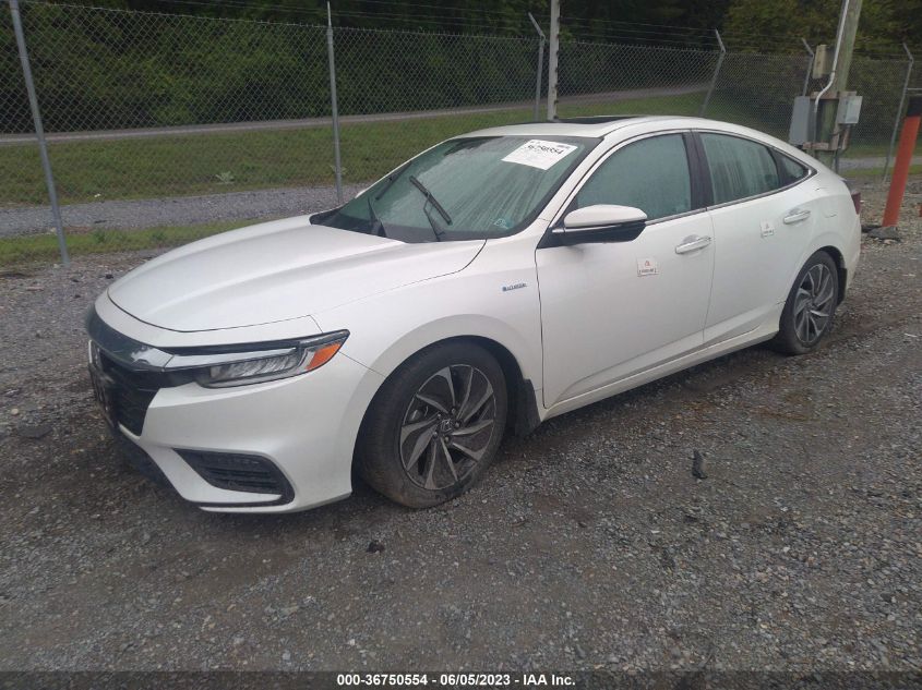 2022 HONDA INSIGHT TOURING - 19XZE4F91NE001839