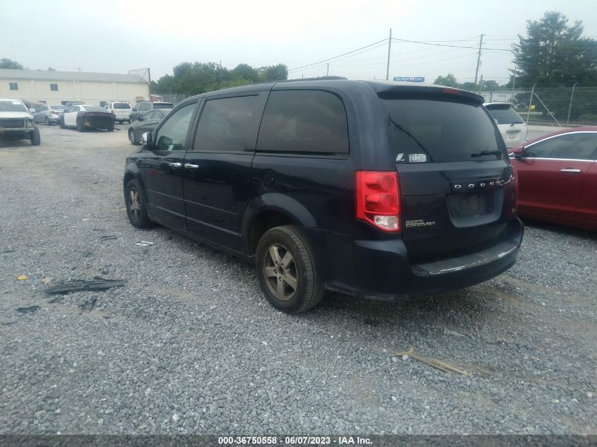 2013 DODGE GRAND CARAVAN SXT - 2C4RDGCG9DR548782
