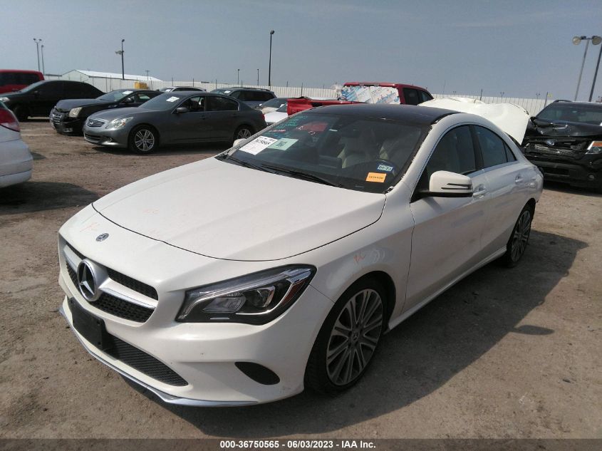 2018 MERCEDES-BENZ CLA CLA 250 - WDDSJ4GB2JN595190