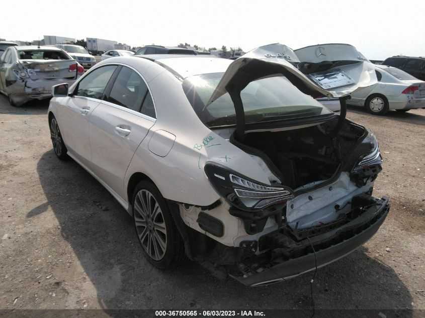 2018 MERCEDES-BENZ CLA CLA 250 - WDDSJ4GB2JN595190