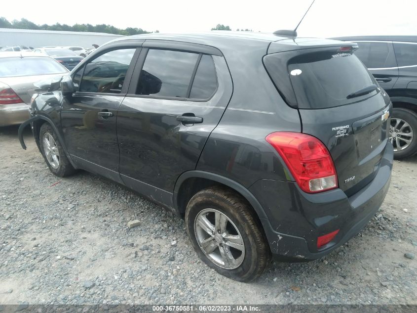 2019 CHEVROLET TRAX LS - 3GNCJKSB7KL342756