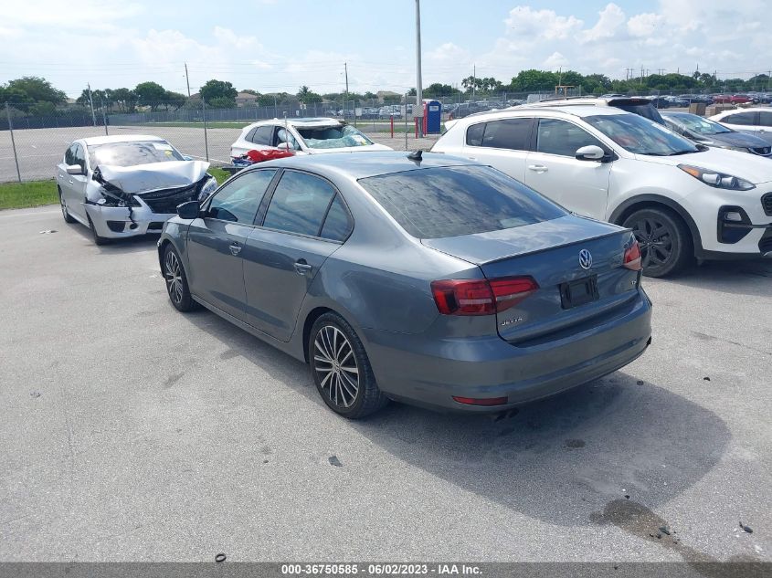 2016 VOLKSWAGEN JETTA SEDAN 1.8T SPORT - 3VWD17AJ8GM367991