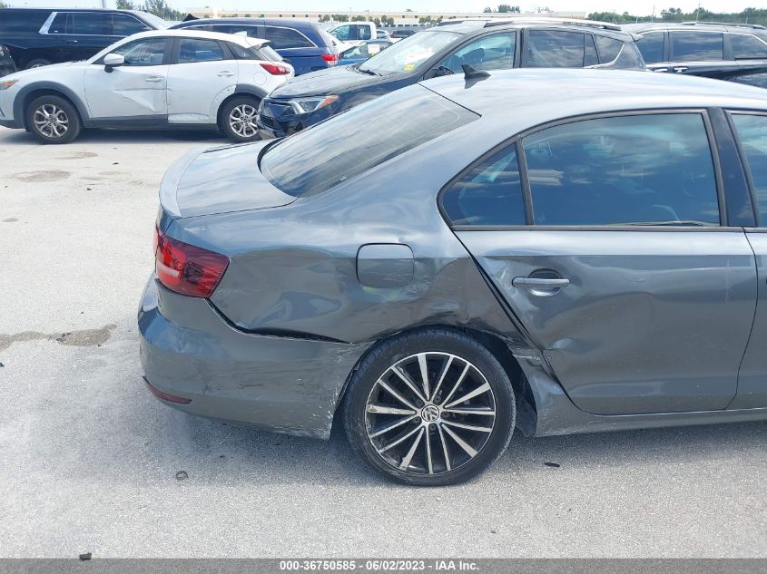 2016 VOLKSWAGEN JETTA SEDAN 1.8T SPORT - 3VWD17AJ8GM367991