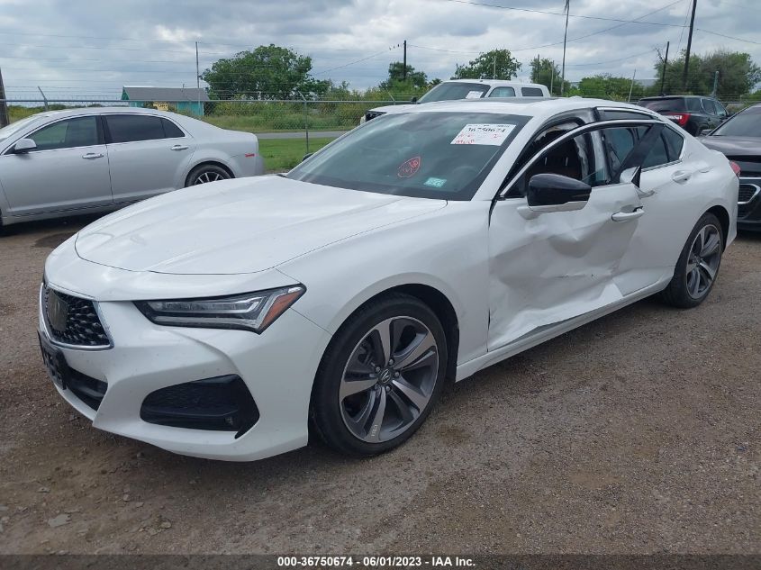 2021 ACURA TLX W/ADVANCE PACKAGE - 19UUB6F61MA010810