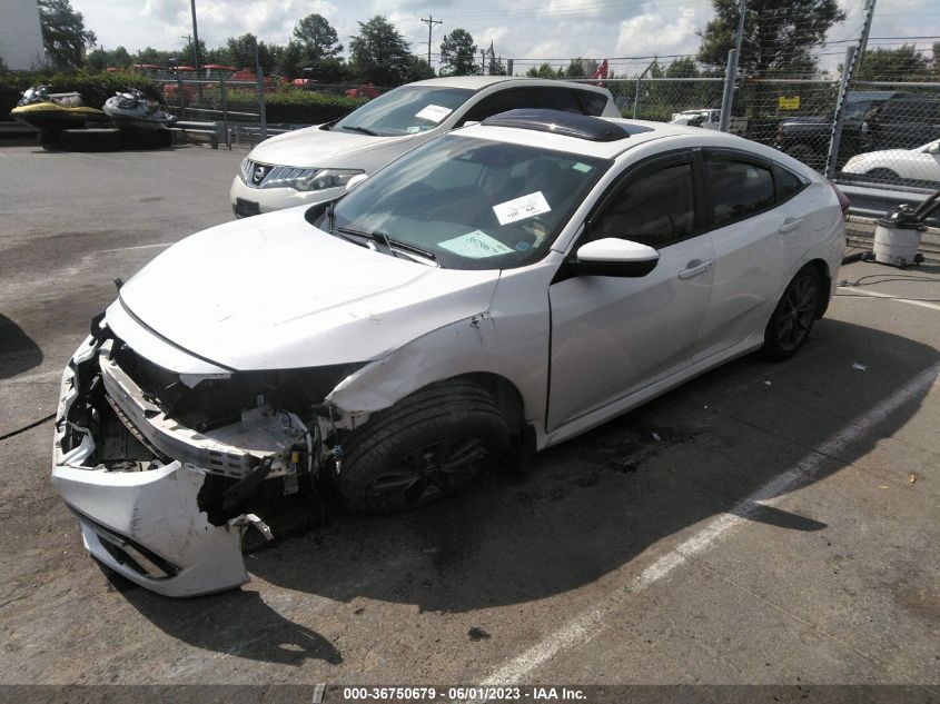2019 HONDA CIVIC SEDAN EX - 19XFC1F33KE011688