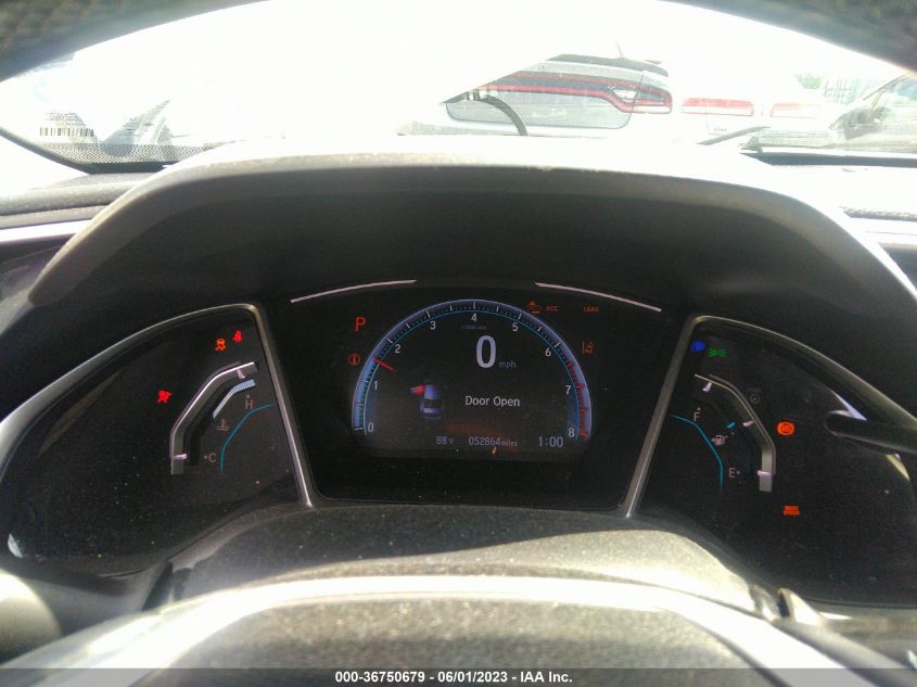 2019 HONDA CIVIC SEDAN EX - 19XFC1F33KE011688