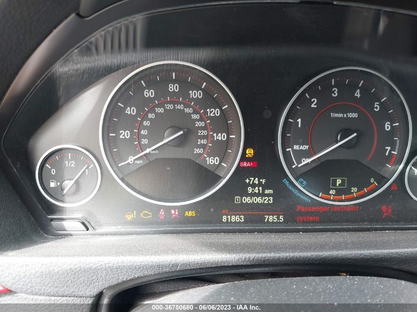 2014 BMW 3 SERIES 335I XDRIVE - WBA3B9G58ENR92828