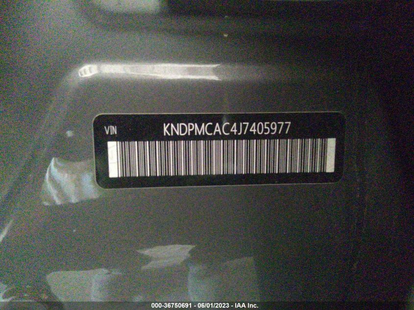 2018 KIA SPORTAGE LX - KNDPMCAC4J7405977